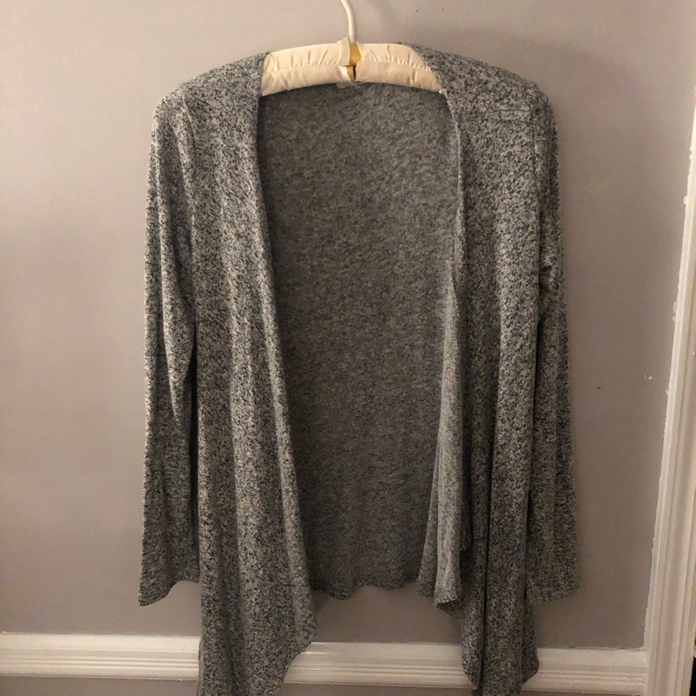 Grey cardigan